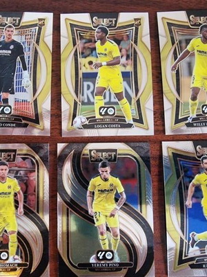Panini Select Villareal collectible cards set of 6 new