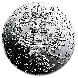 Ασημένια νόμισμα Αυστρίας 1780