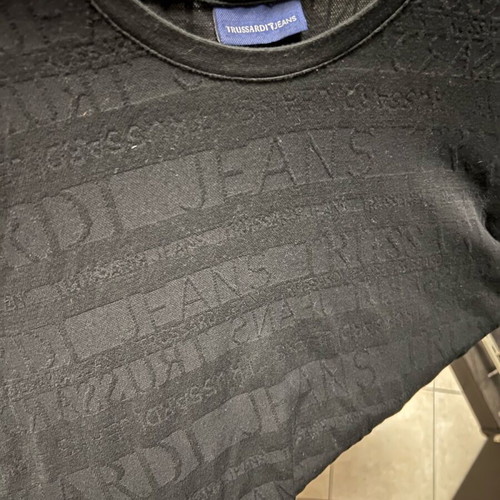 Trussardi jeans long-sleeve shirt like new, size M, black