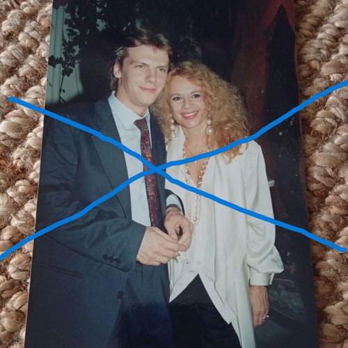 Aliki Vougiouklaki Rare Authentic Photo like new 19.3x12.7 cm