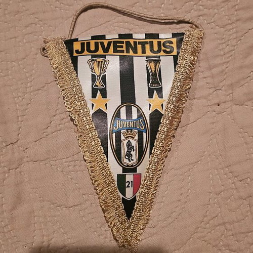 Juventus collectible banner new, 1980s decade