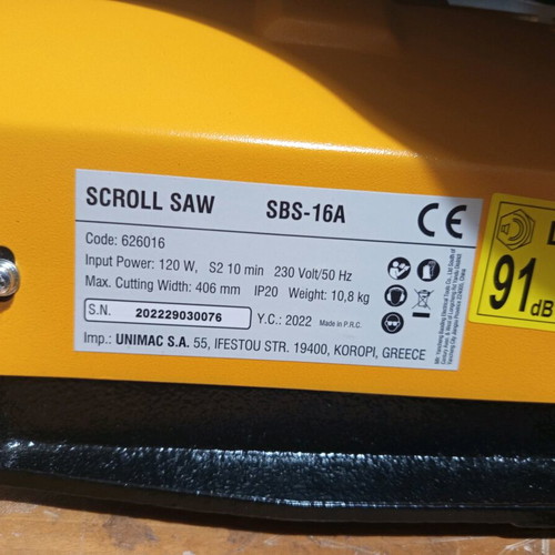 Boston scroll saw new in box with warranty and free blades
