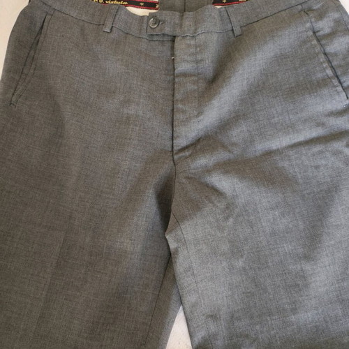 Men's pants like new, size L, dark gray