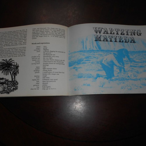 Songs Alive music book used, lyrics and sheet music