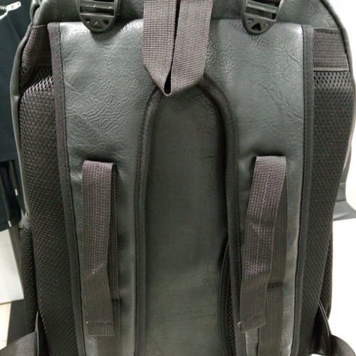 Backpack new synthetic leather black