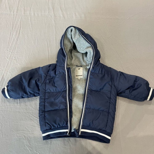 Timberland baby jacket used, 12 months, warm with lining