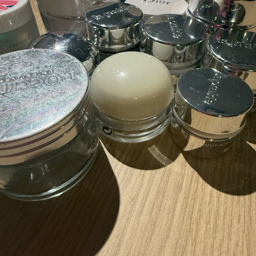Βαζάκια από κρέμες μεταχειρισμένα, Dior, La Praire, Gisou, Laneige, Biotherm