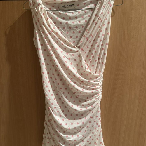 Vassia Kostara dress, white, size S