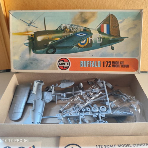 Airfix Brewster Buffalo F2A-2 model kit 1/72 scale