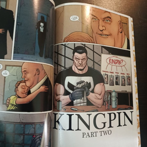 The Punisher Max Kingpin graphic novel first printing 2010 like new