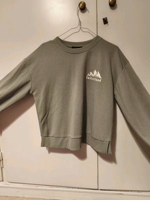 Pink Woman thin sweatshirt new, mint-khaki, size S