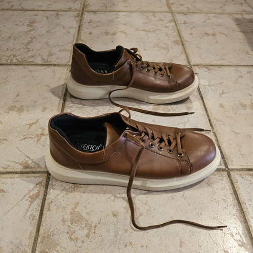 Chekich men's sneakers size 45 used, brown