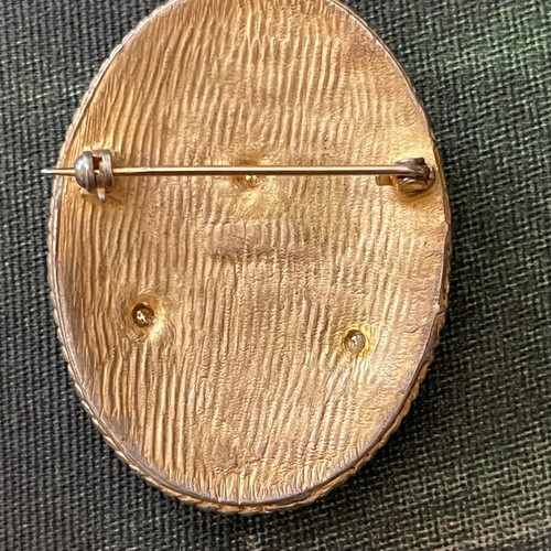 French large brooch like new vintage custom jewellery