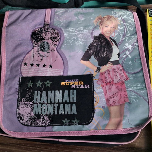 Vintage Hannah Montana 2010 Collectible Bag New with VIP Pass Tag