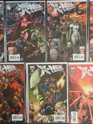 X-men Legacy issues 208-214 like new, complete storyline set