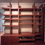 Wooden solid luxury bookcase like new