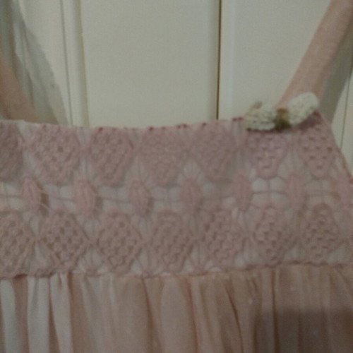 Handmade dress for formal occasion new, with knitted hat gift