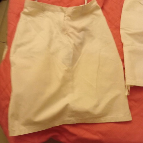 Skirts two large size used, white