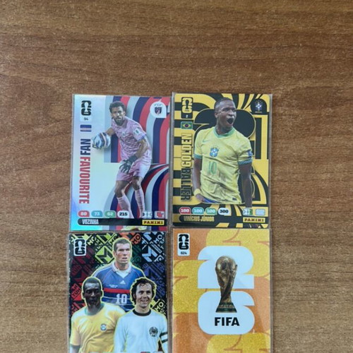 Panini Cards FIFA World Cup bundle like new, 118 cards