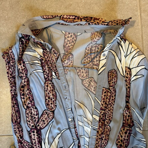Parfois dress, size S, turquoise and gold