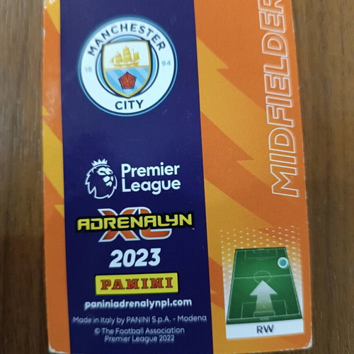 Panini Premier League 2023 cards used, lot of 14