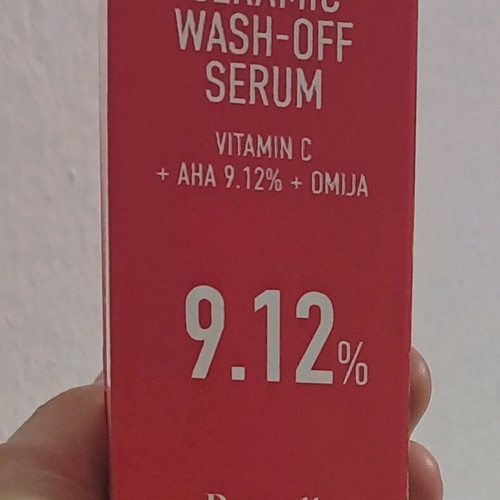 Ceramic Wash-Off Serum AHA 9.12 Omija brand new 30ml