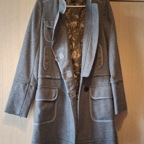 Jill Stuart coat size 36 like new, gray