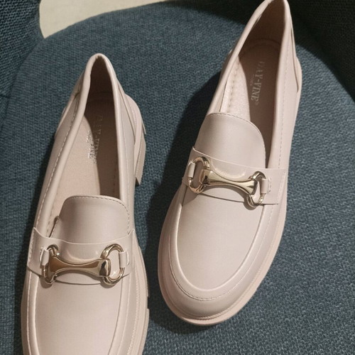 Beige moccasins new size 37