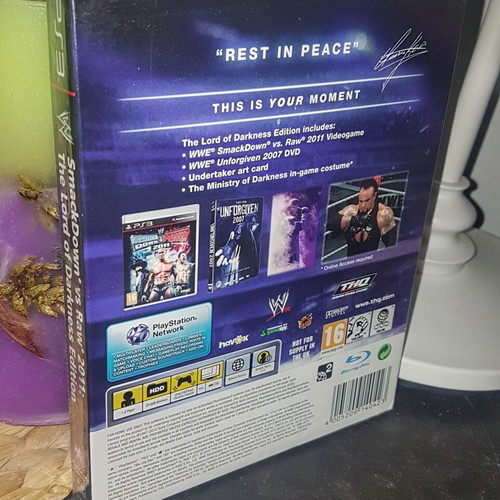 Smackdown Vs Raw 2011 The Lord of Darkness Edition PS3 new, PAL