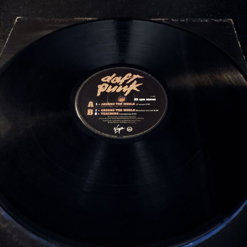 Daft Punk Around The World 12" vinyl maxi single used, UK original 1997