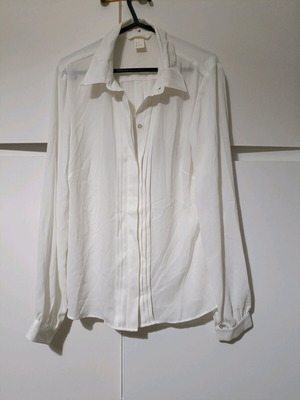 Λευκό πουκάμισο H&M No 36 σαν καινούργιο