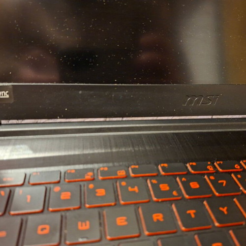 MSI Bravo 15 A4DDR used laptop with AMD Ryzen 5, 24GB RAM, 240GB SSD