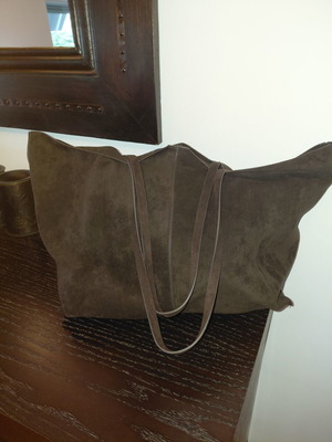 Reserved Large Kastorini Shoulder Bag like new, brown