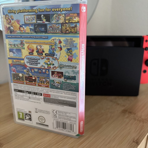 Kirby's Return to Dream Land Deluxe Nintendo Switch game