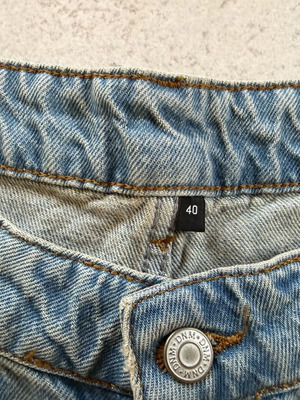 Trendyol baggy jeans size 40, blue
