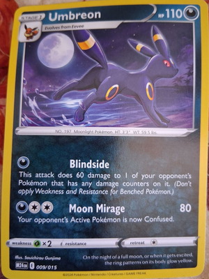 Καρτα Ποκεμον Umbreon καινούργιο