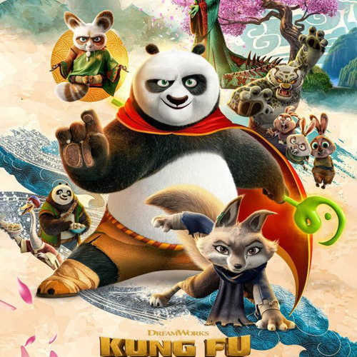 Kung Fu Panda 4 poster new 50cm x 70cm