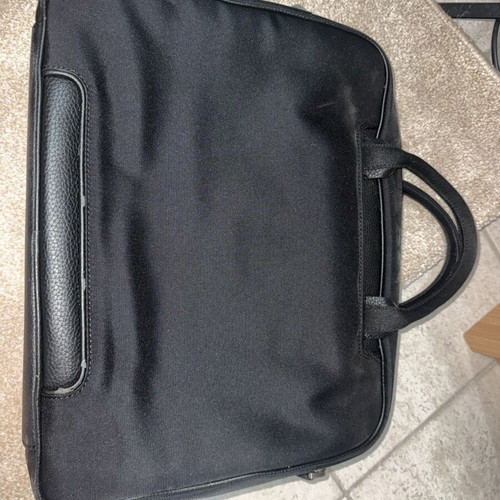 Calvin Klein laptop bag used, black with logo