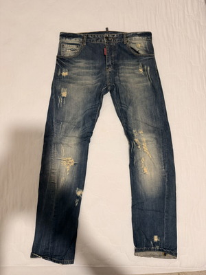 Dsquared2 Distressed Jeans Blue Size 34 Like New