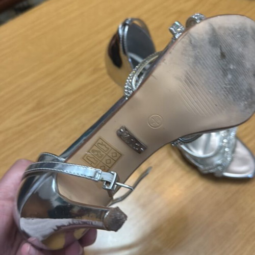 Sandals A To Z Greek silver like new