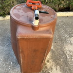 Plastic damigiana used