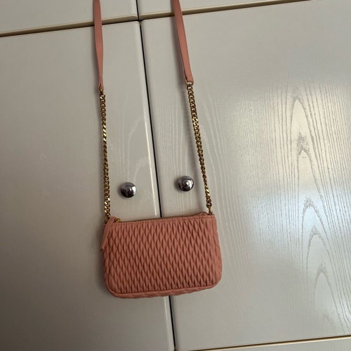 Mango women's shoulder bag pink like new