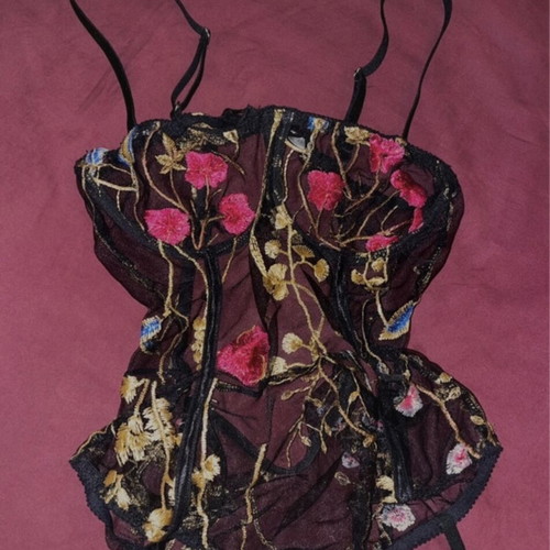 Flower corset top unused, English brand Flower