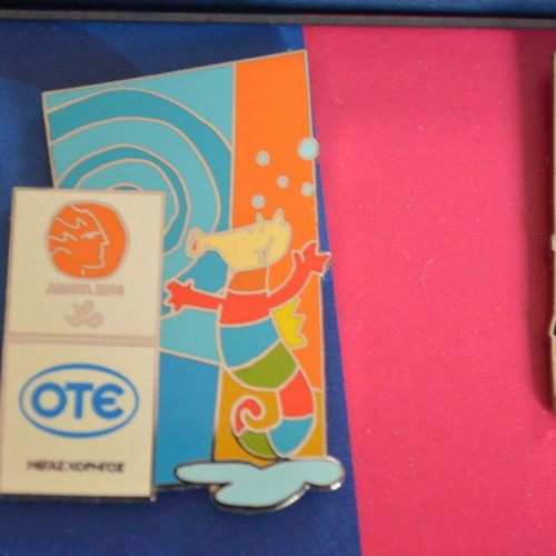 Athens 2004 Olympic Games pin badge collection used