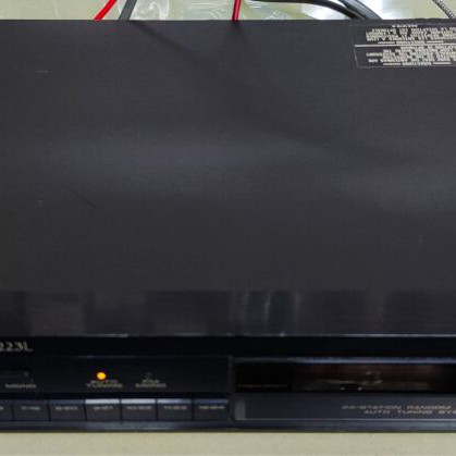 Pioneer F-223L tuner used with external marks