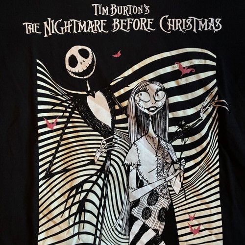 The Nightmare Before Christmas 30th Anniversary Graphic T-Shirt Size M like new