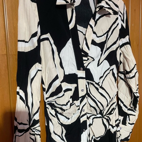 Semizie dress Zara like new with floral pattern, size M
