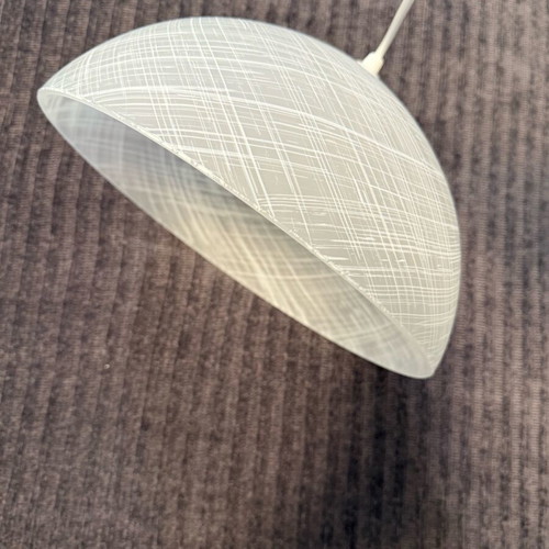 Pendant lamp like new, dimensions 29 x 15 cm