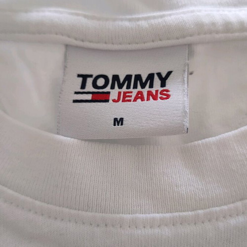 Tommy Hilfiger T-shirt used, size M, white and beige