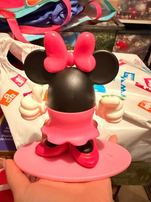 Minnie egg holder like new with spoon holder and CE